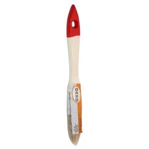 OTA OKKO FLAT BRUSH WITH RED END 20MM