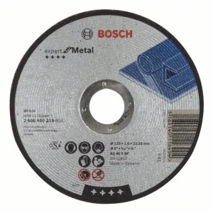 CUTTING DISK 125X22X1.6 MM, FOR METAL
