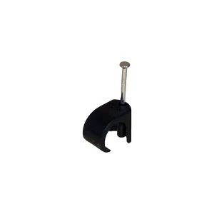 CLAMP CABLE 18-22MM. BLACK - 10PCS.