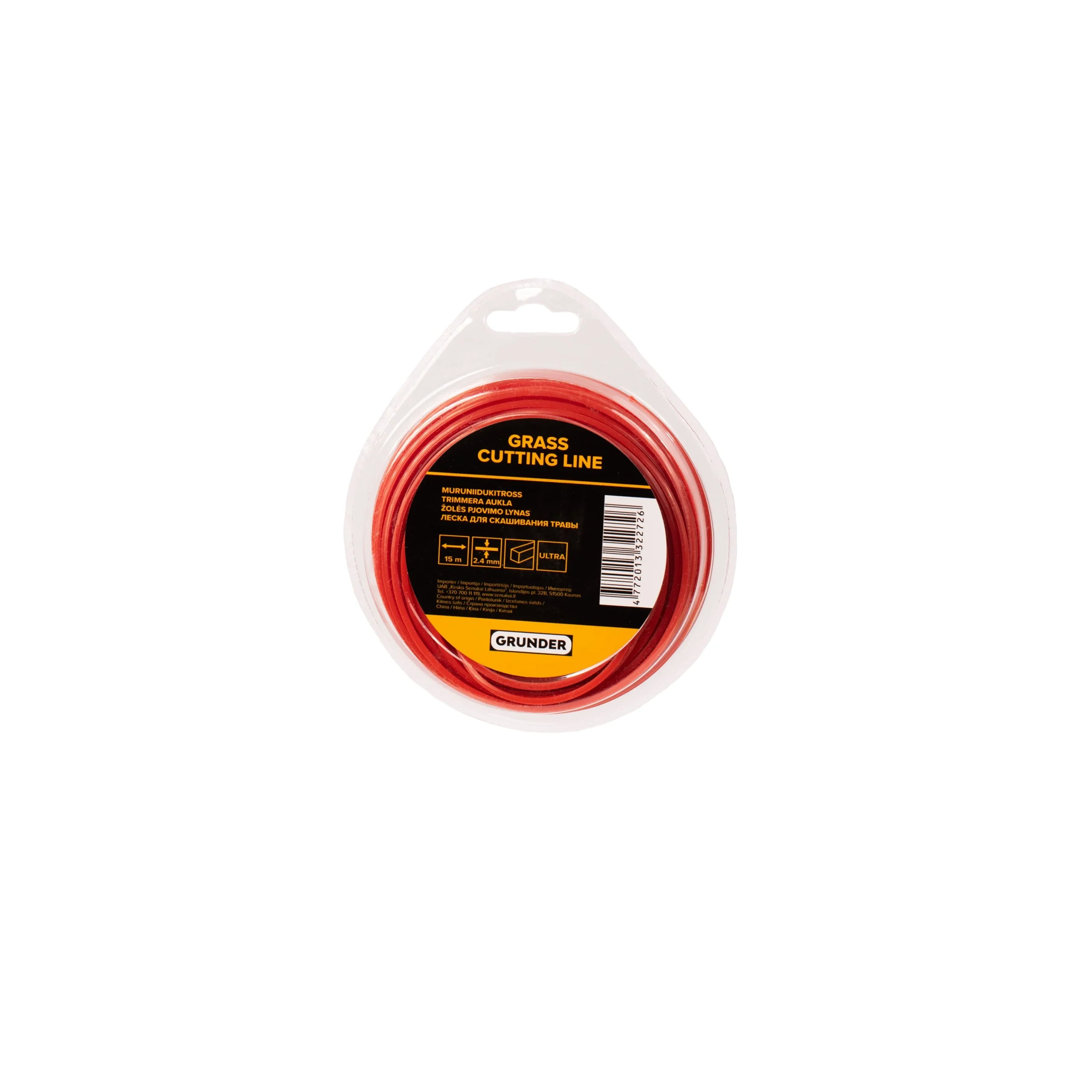GRASS MOWER 2.4 MM 15 M KVADR ULTRA