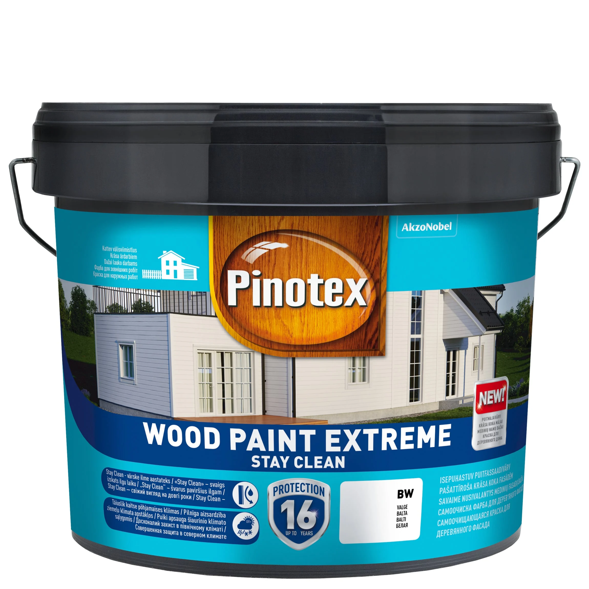KRĀSA PINOTEX WOODPAINT EXTREME BW 10L