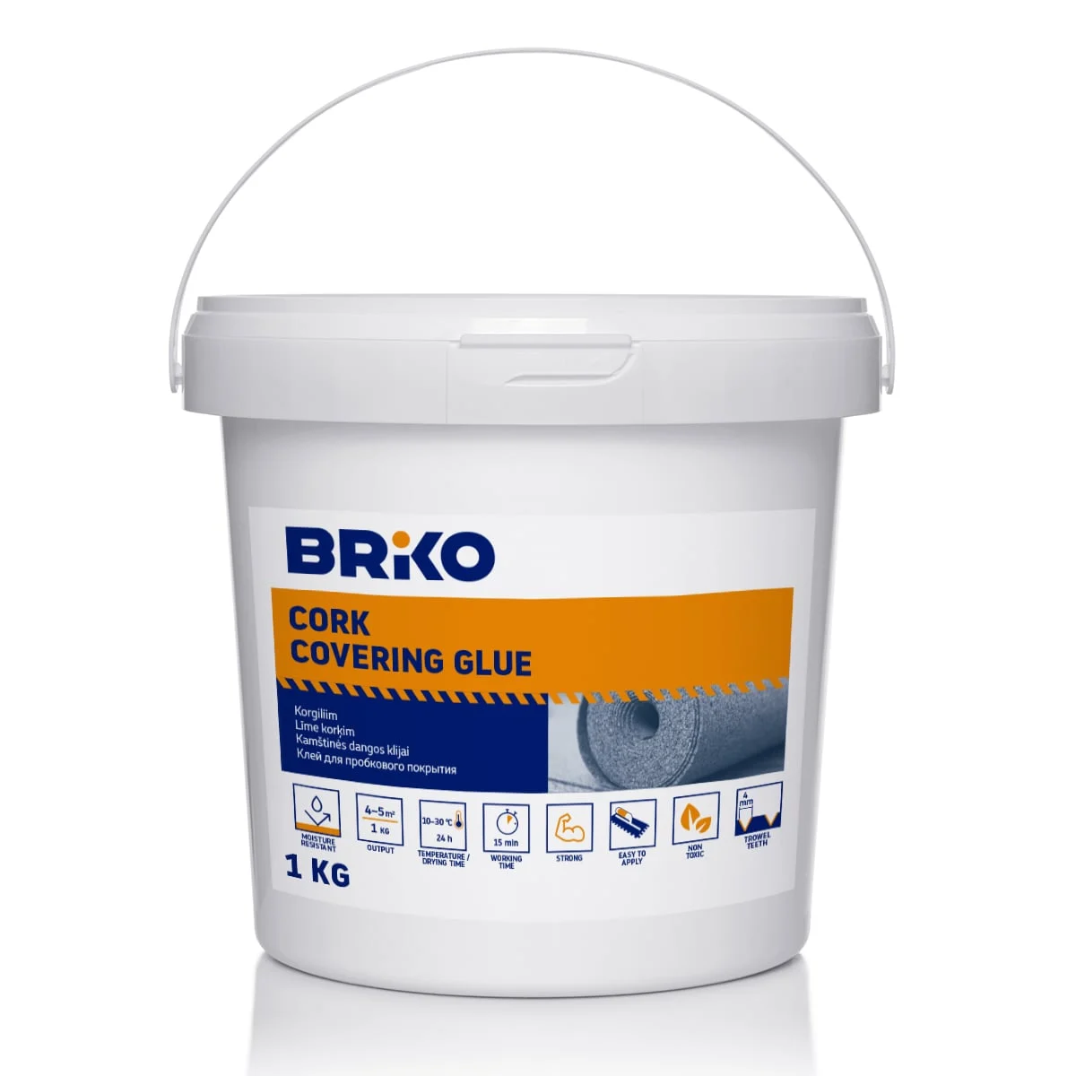 ADHESIVE FOR CORK BRICO 1KG