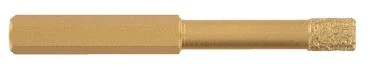 DRILL DIAMOND HEX BIT TIVOLY D6MM