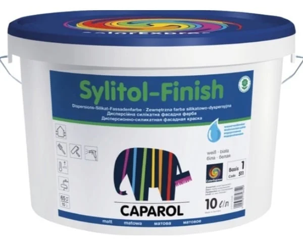 KRĀSA FASĀDES SYLITOL FINISH 2,5L B1