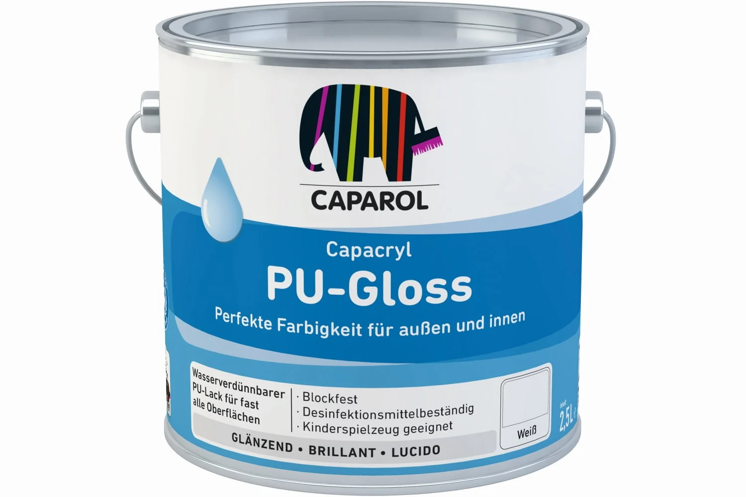 KRĀSA AKRILA CAPACRYL PU-GLOSS 0,7L W