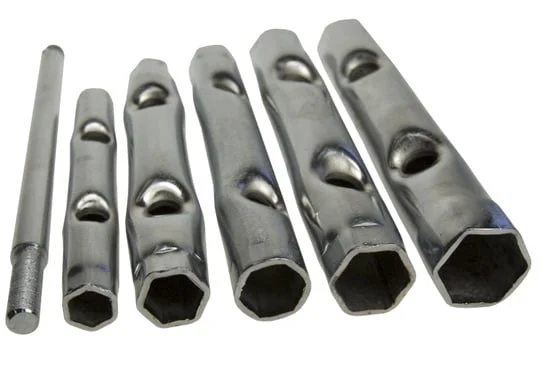 TUBE SOCKETS 6.0-17MM, 6PCS.
