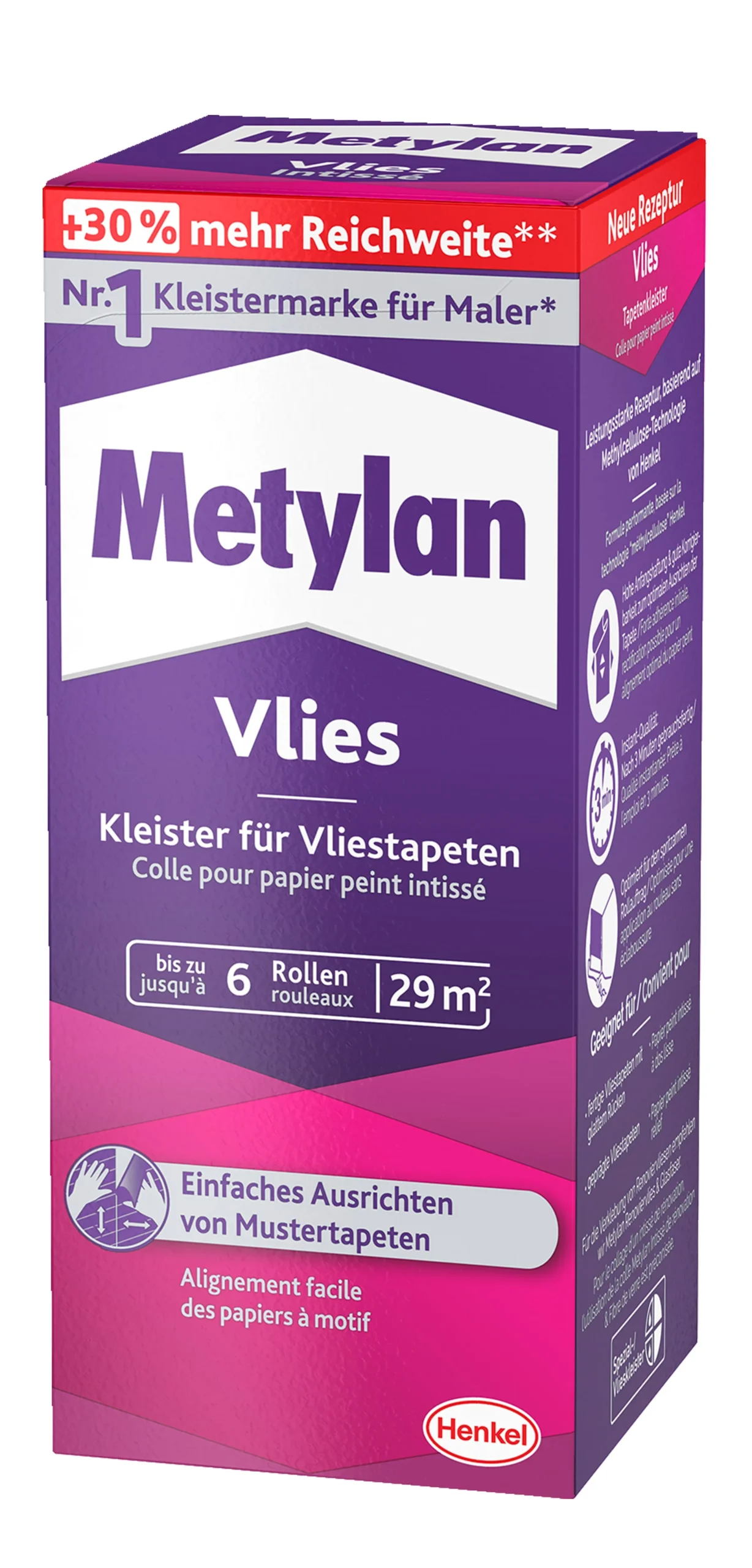 LĪME TAPEŠU METYLAN VLIES/FLEECE 180G