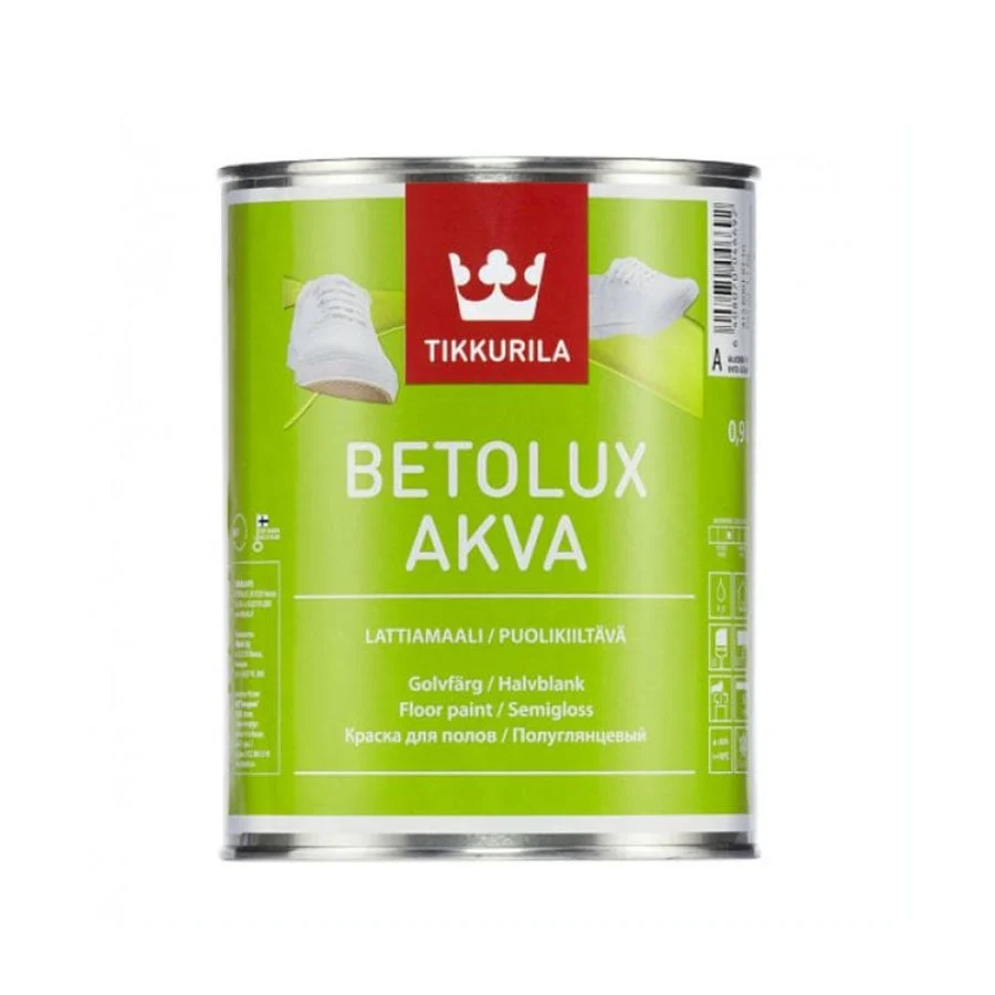 КРАСКА ДЛЯ ПОЛОВ BETOLUXAKVA C 0.9L