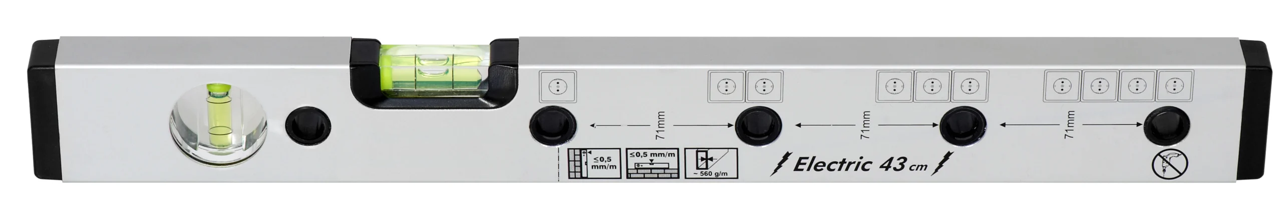 LĪMEŅRĀDIS KOVINE ELEKTRIĶIEM 430 MM