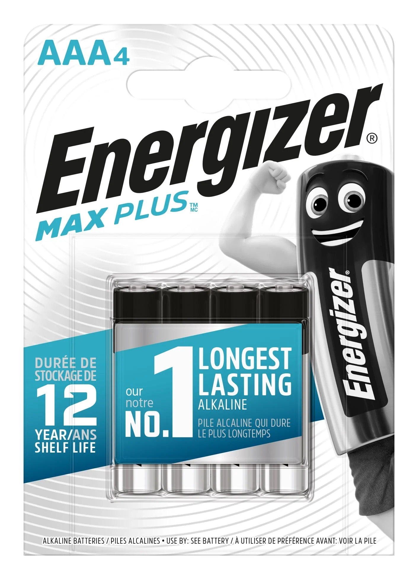 BATERIJAS ENERGIZER MAX PLUS AAA/LR03 4