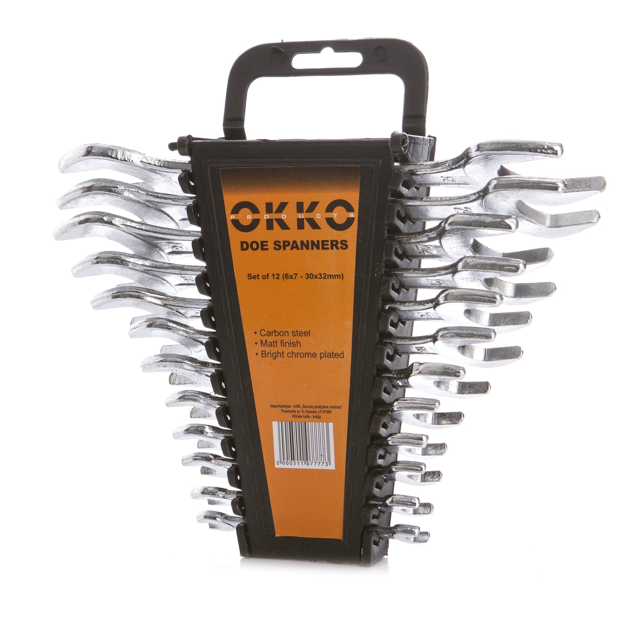 WRENCH SET KPL 6-32MM 12PC