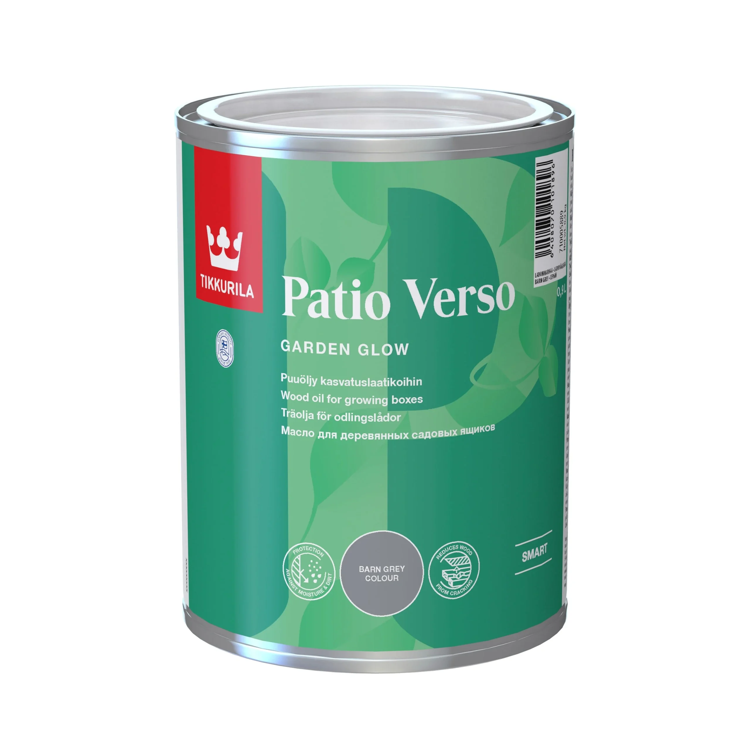 МАСЛО ДЛЯ ДЕРЕВА В КОРОБКЕ PATIO VERSO GREY 0.9L