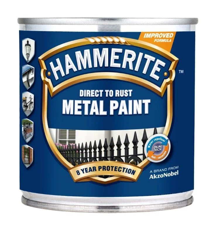 KRĀSA HAMMERITE ZAĻŠ GLANCĒTA 250ML
