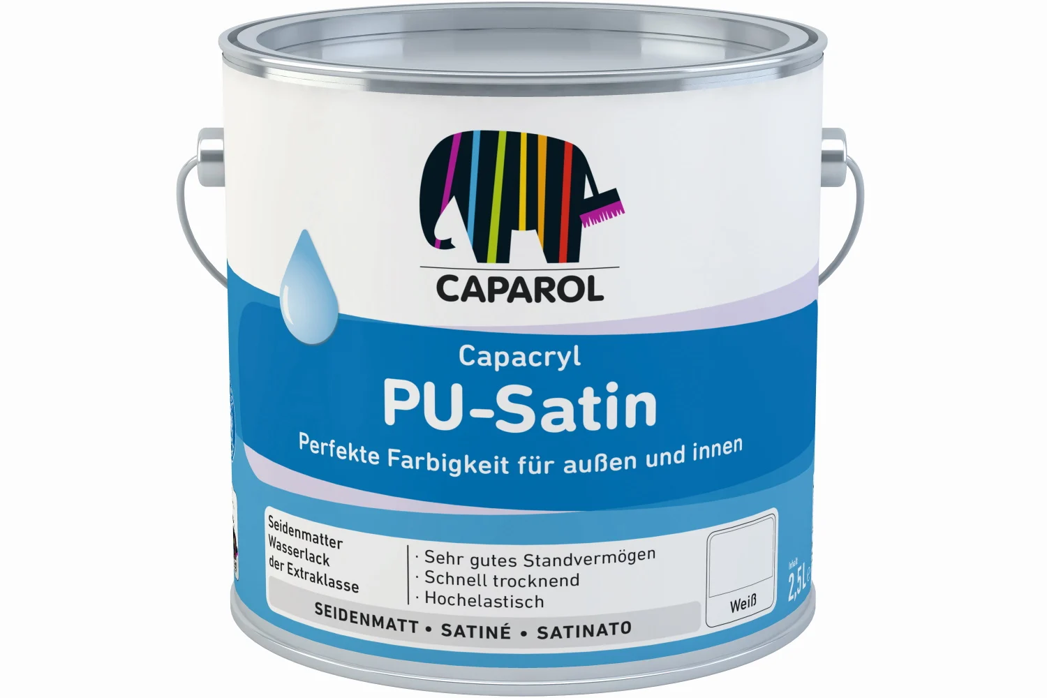 KRĀSA AKRILA CAPACRYL PU-SATIN BM 0.7L