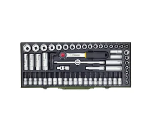 SET OF SOCKETS 3/8 65 PCS. 23112