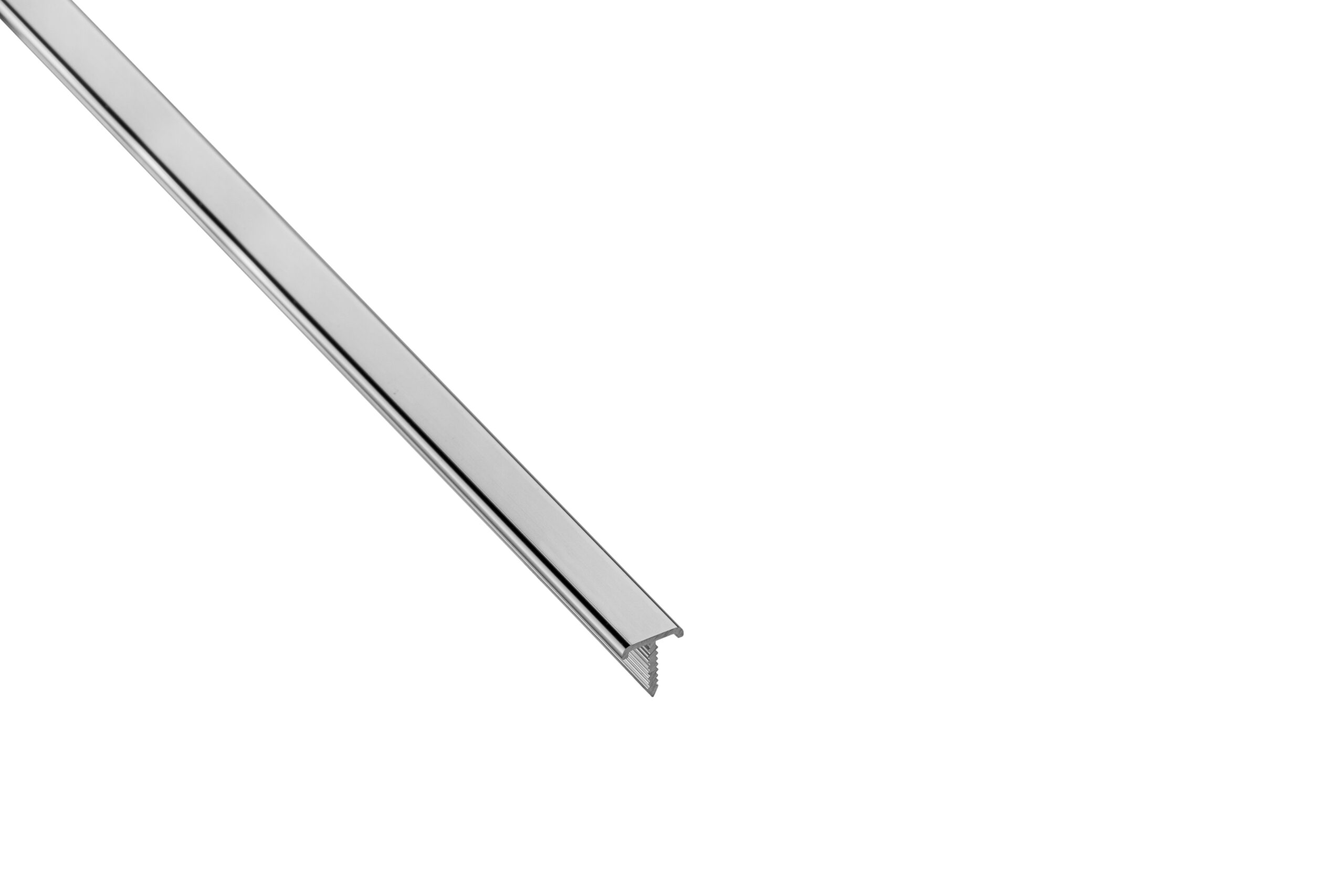 LĪSTE ALUM T 10MM/2.5M POL SIL ANO GLO