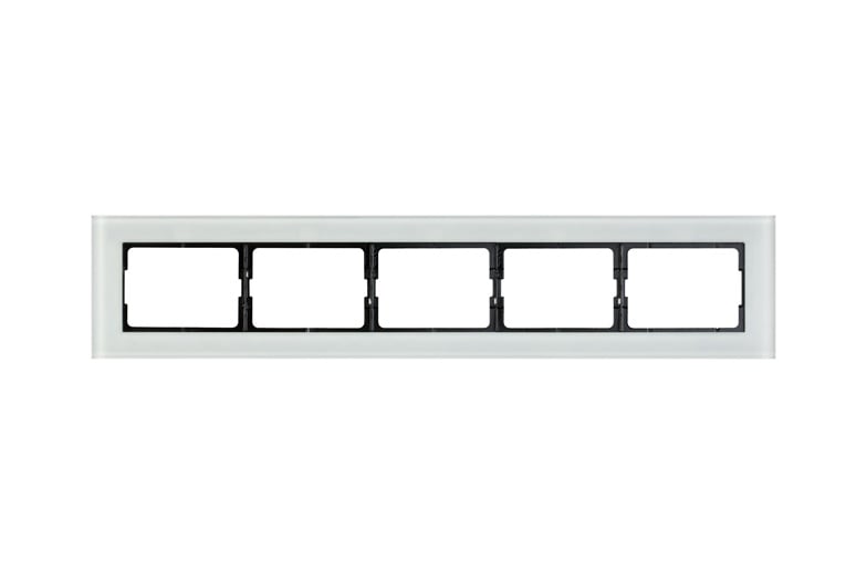 FRAME R05V 5PLACE WHITE GLASS XP