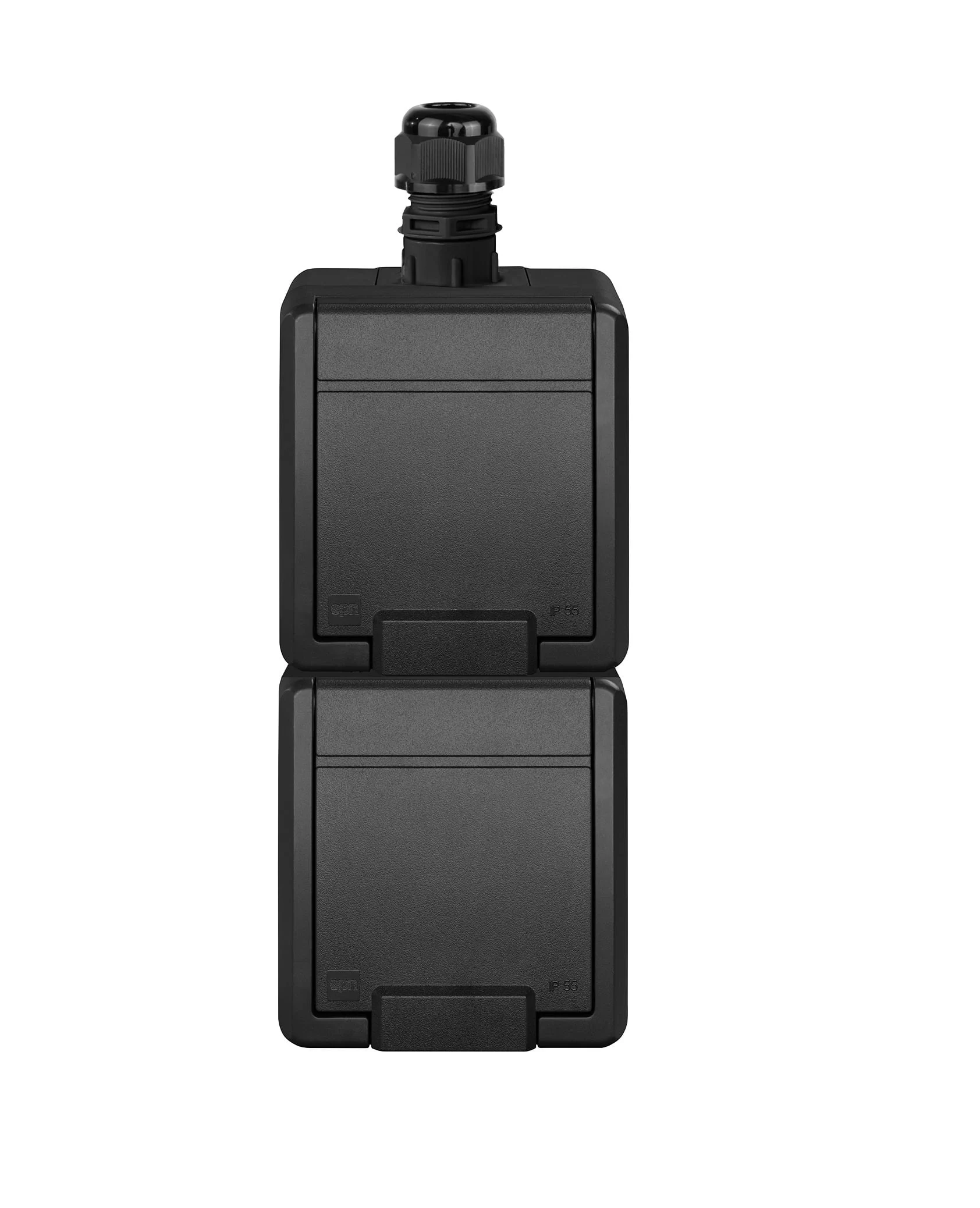 SOCKET 5054-67 2 IP65 AQUANT BLACK