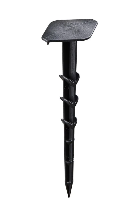 NAGLAS GEOTEXT.ST. 20PCS PLASTIC BLACK