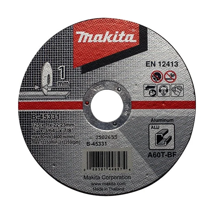 CUTTING DISC 125X1 MM A60T-BF, ALU