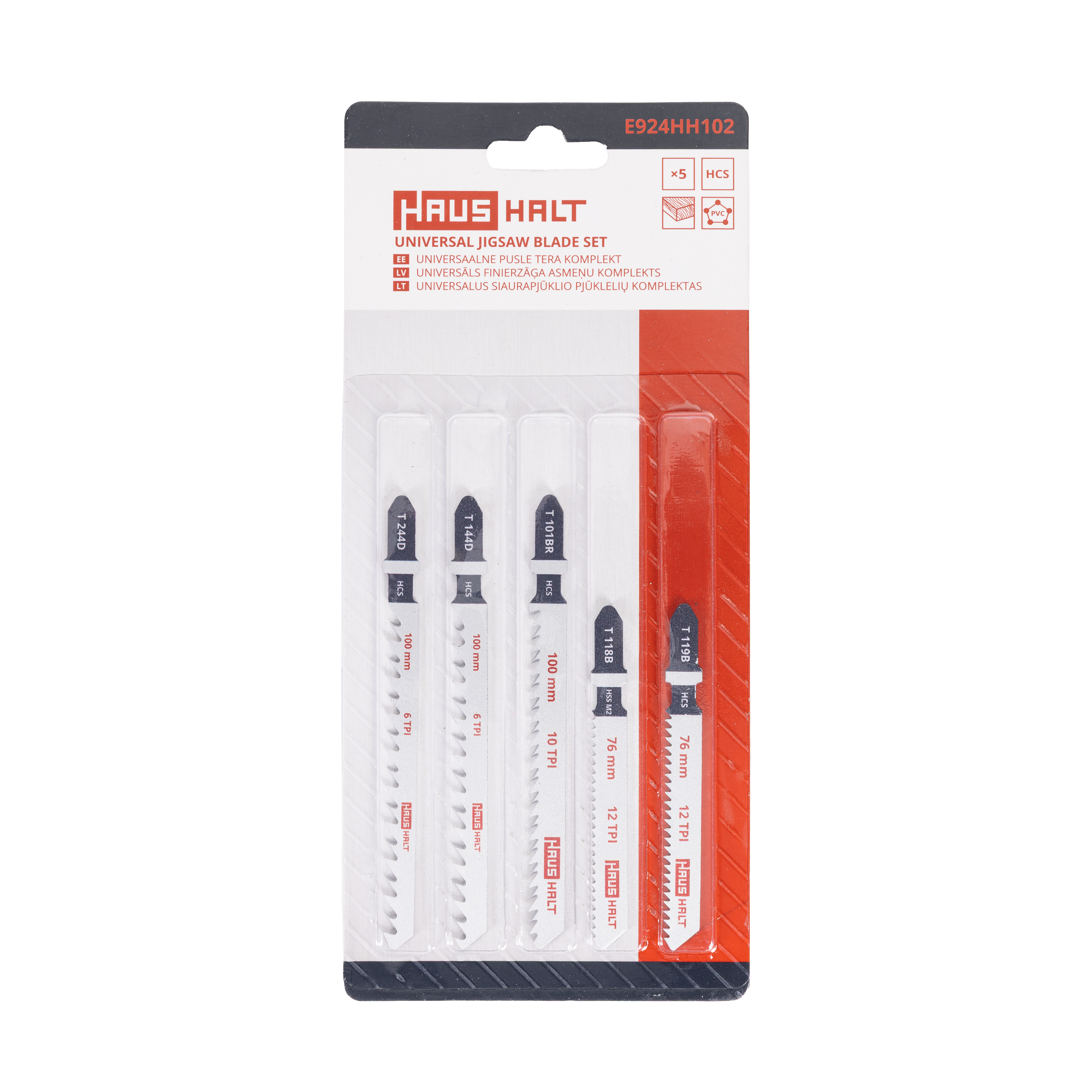 SET AND FIN.SAW Z.HAUSHALT 5PCS