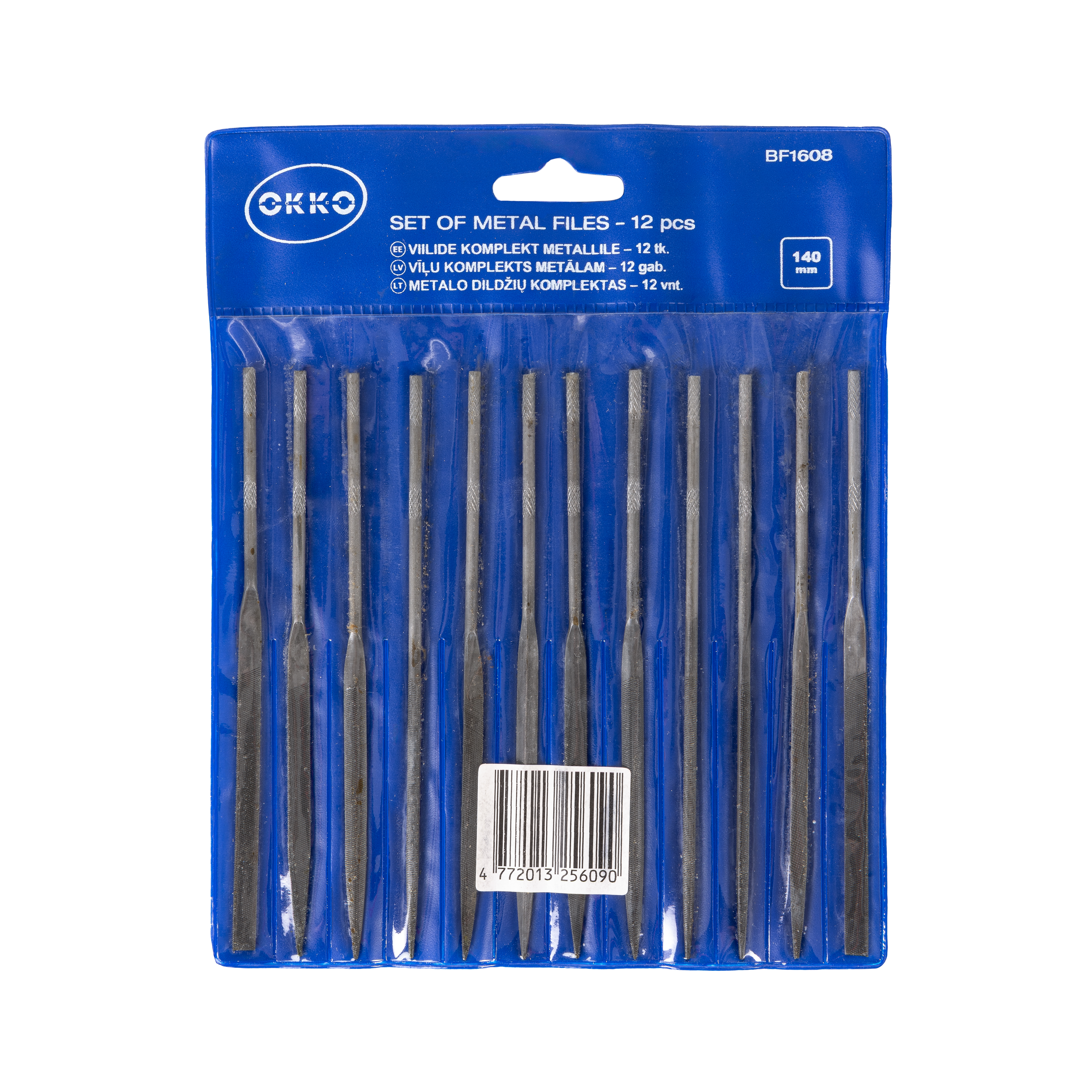 FILE SET FOR METAL BF1608 12 PCS.