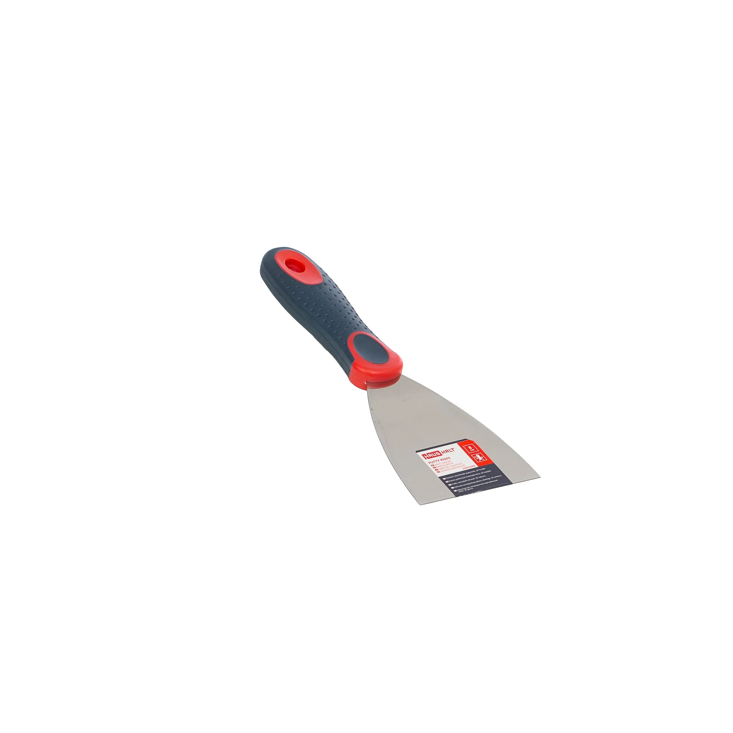 PAINT SPATULA 8 CM WITH 2 COMP. HAND.