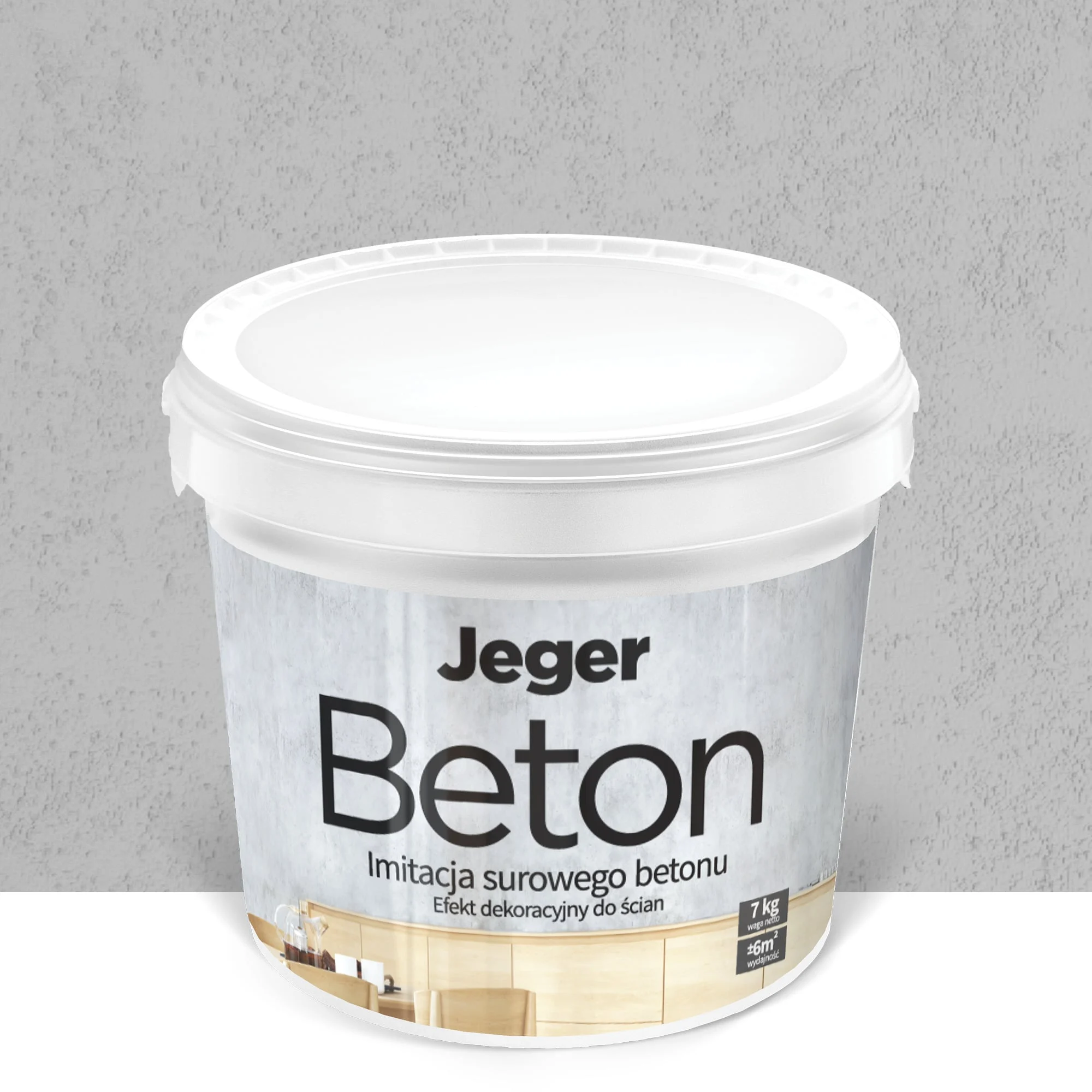 APMETUMS DEKOR JEGER BETON 7KG VERONA