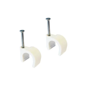 CLIPS CABLE NC20-25 WHITE 20PCS