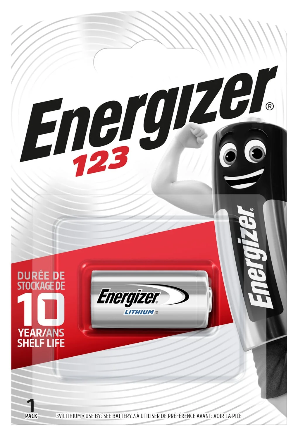 BATERIJA ENERGIZER 123 LITH3V B1