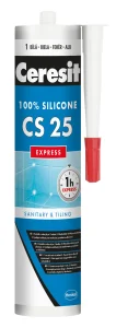 SILICONE CS25/01 EXPRESS CER WHITE 280ML