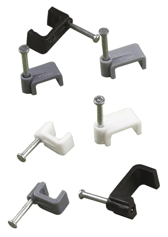 CLIPS CABLE CHF4.7X7 WHITE 100PCS