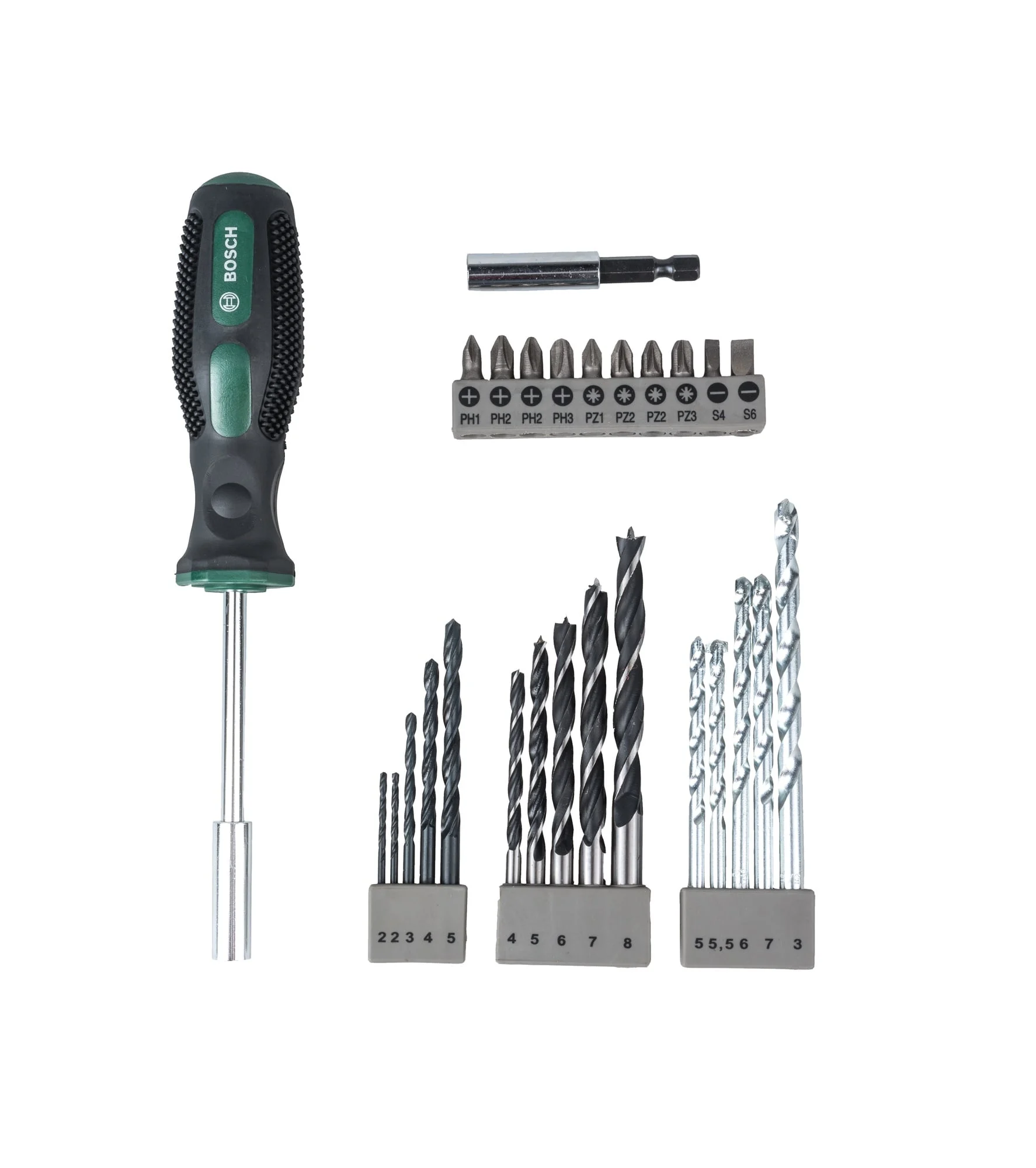 DRILL AND BIT SET PROMOLINE