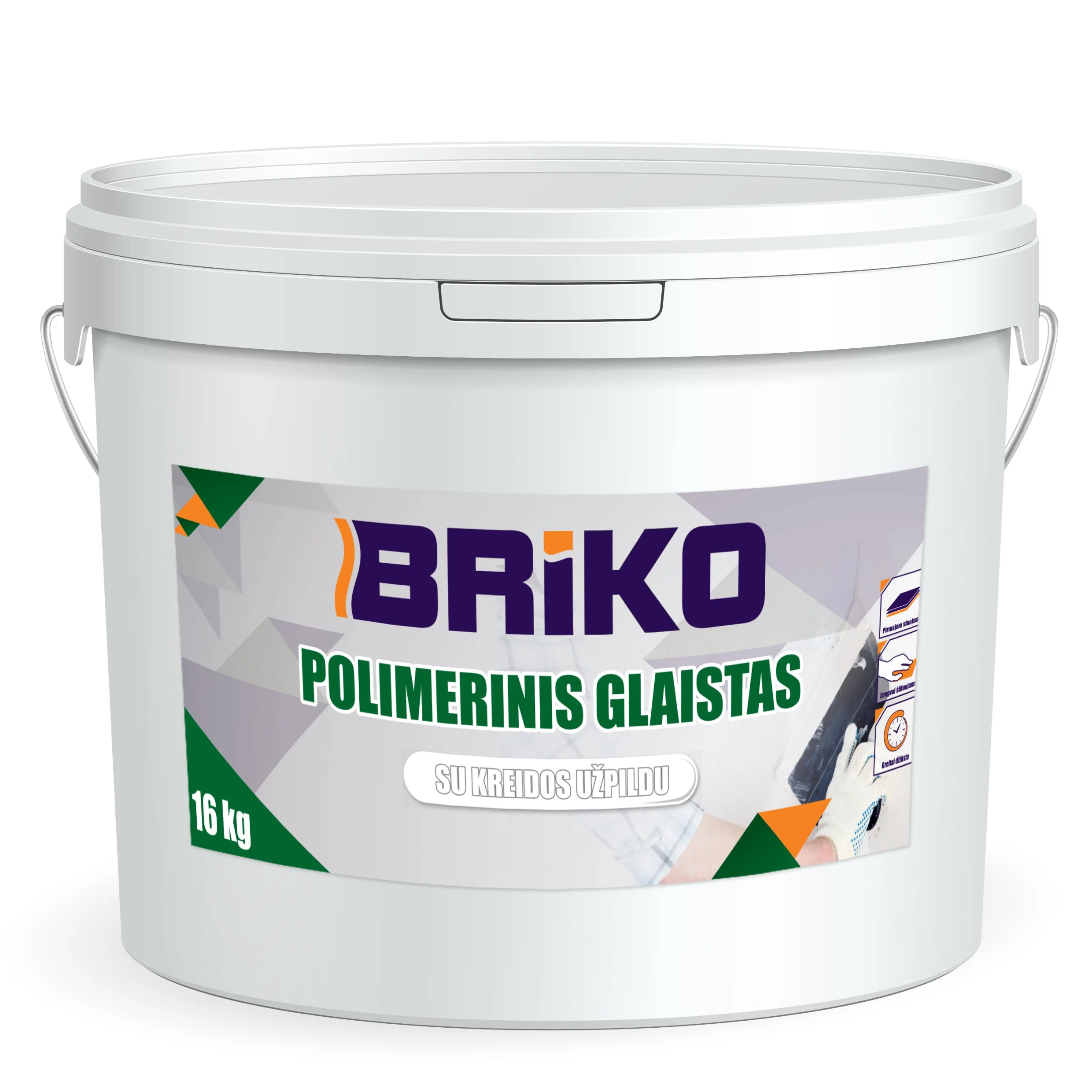 TEPE SMALKGRAUDAINA BRIKOSM БЕЛЫЙ 10 Л