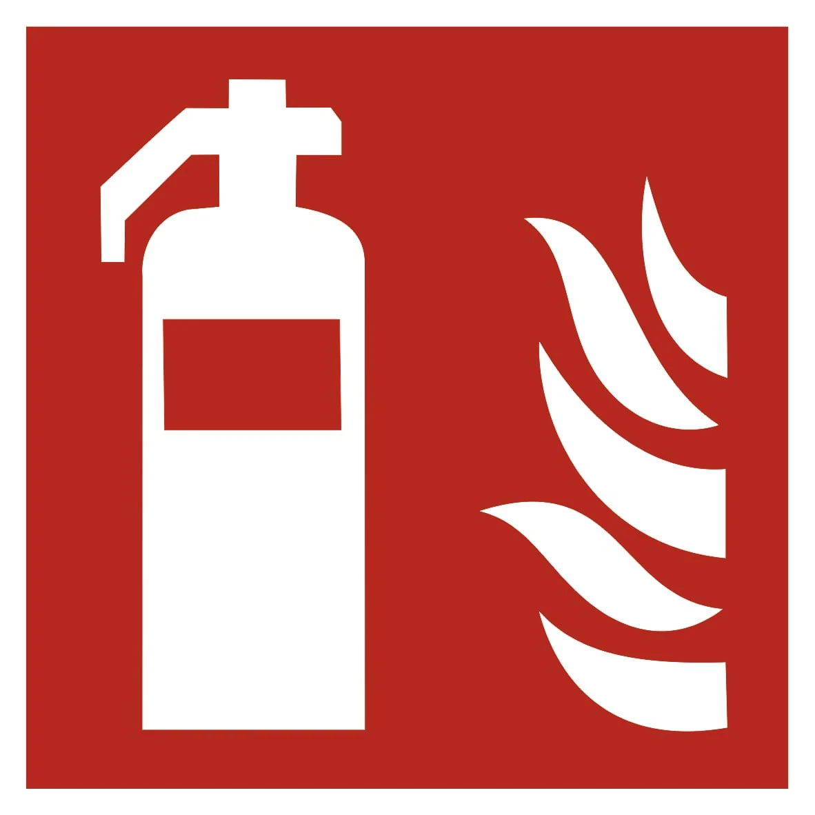 FIRE EXTINGUISHER LABEL 10X10 LUUA10