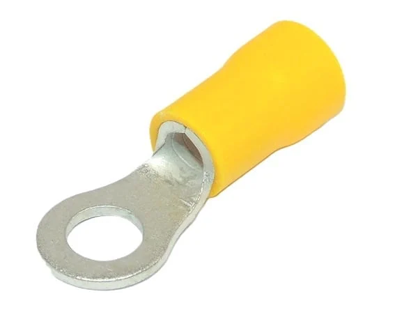 END TERMINAL RV5.5-6 YELLOW LOOP 50PCS