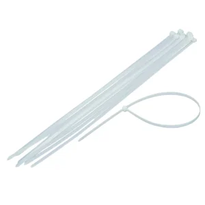 FASTENERS 4.5X200MM WHITE 100PCS