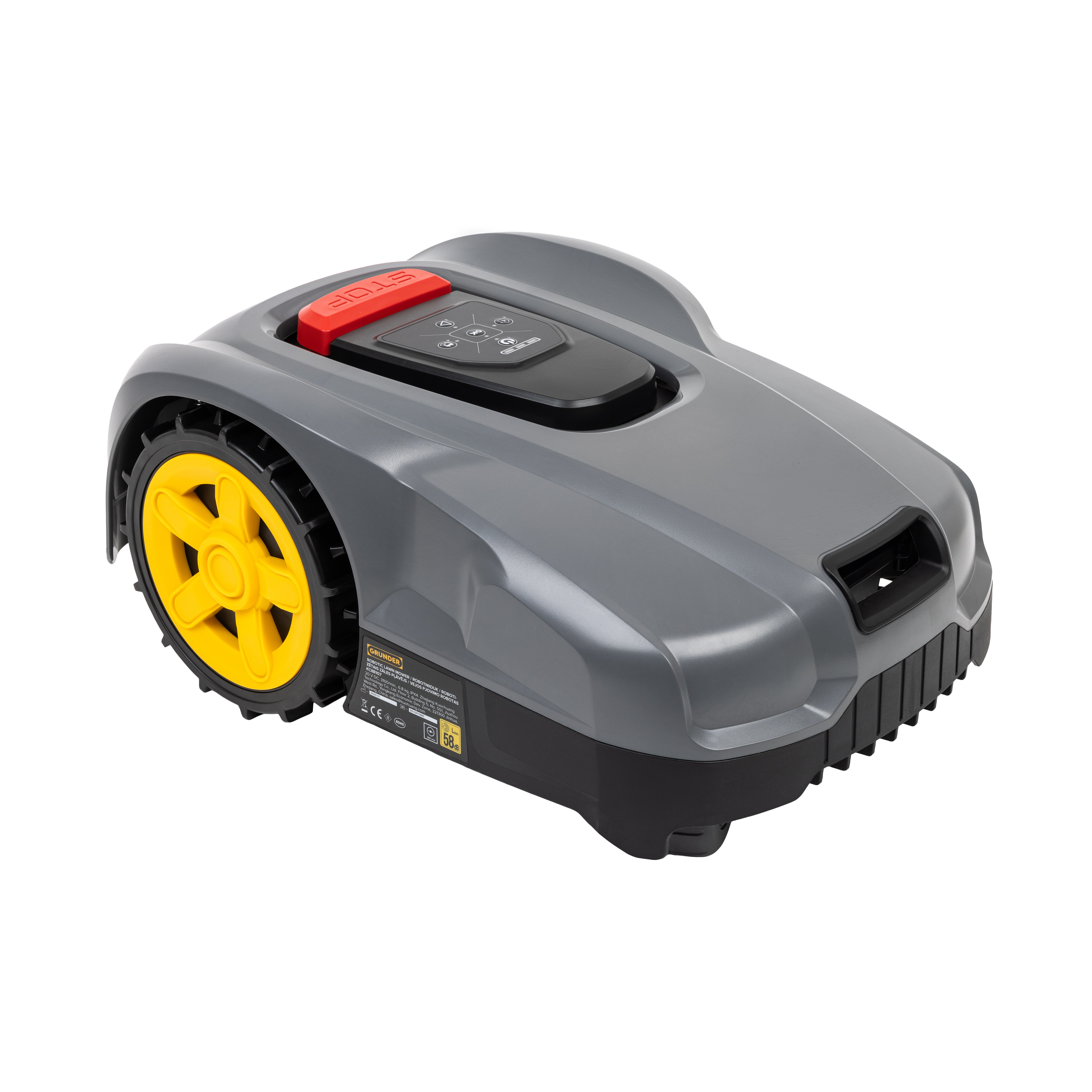 ГАЗОНОКОСИЛКА РОБОТ GRUNDER 20V 2.0AH