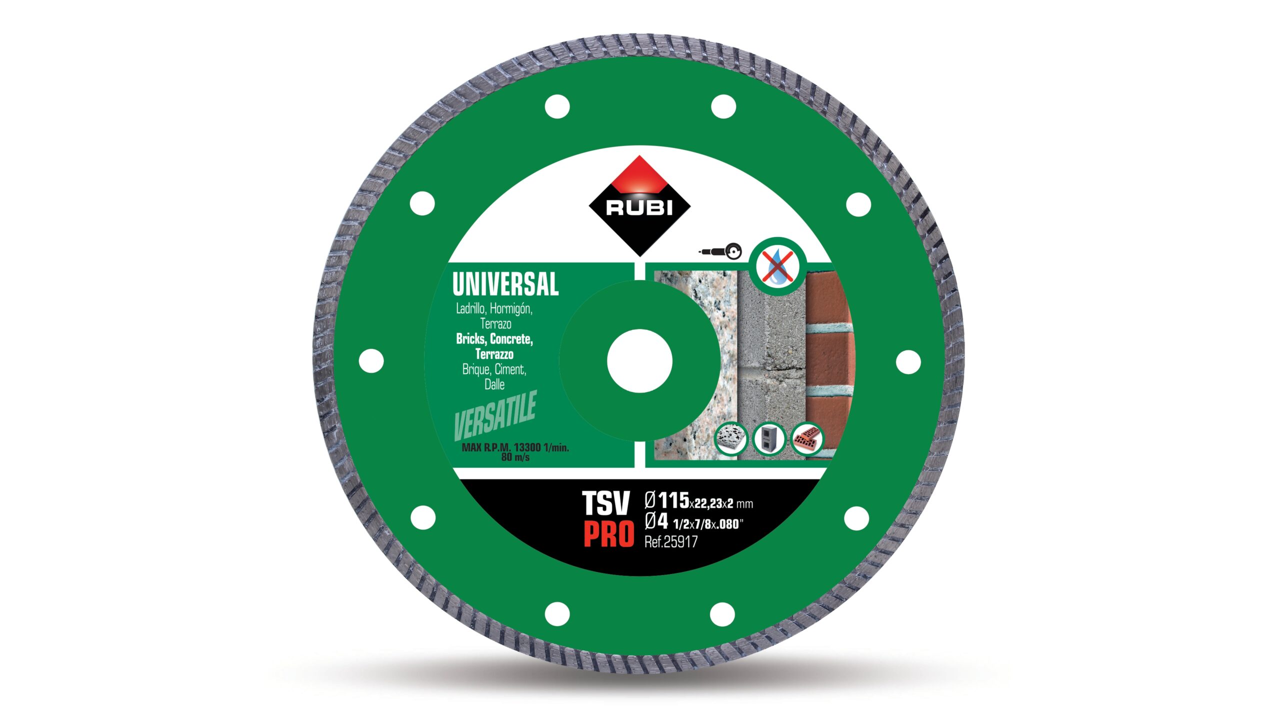 DIMANTA RIPA TSV 115 PRO TURBO DRY RUBI