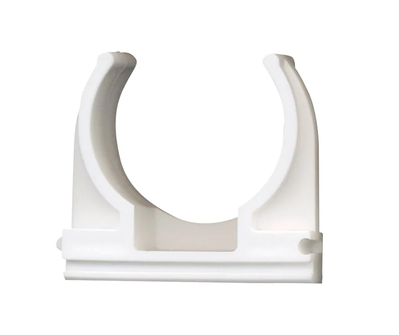 CLIPS FOR 16MM PIPES, GRAY - 5PCS