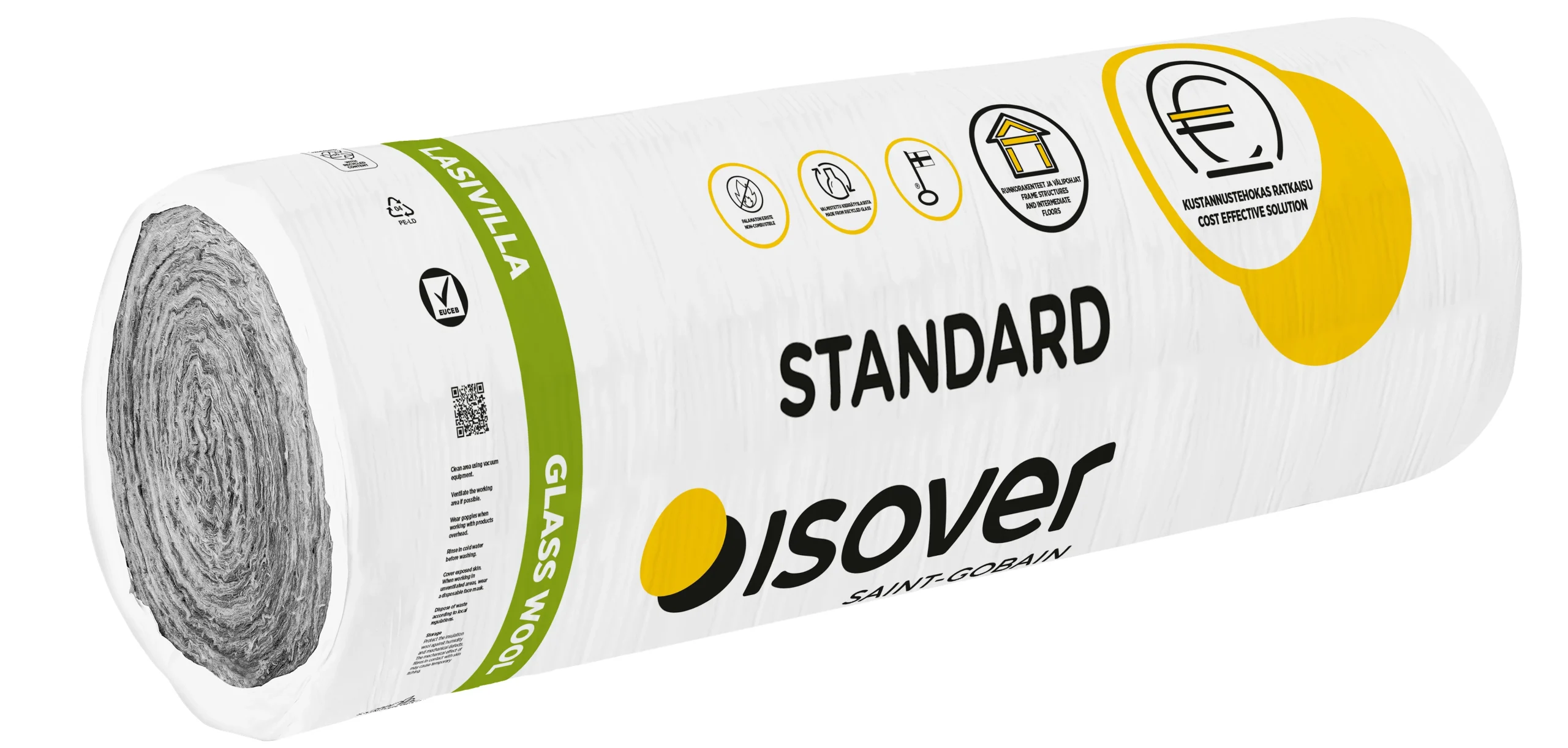 VATE ISOVER STANDART ROLL40-75 1.22X4.2M
