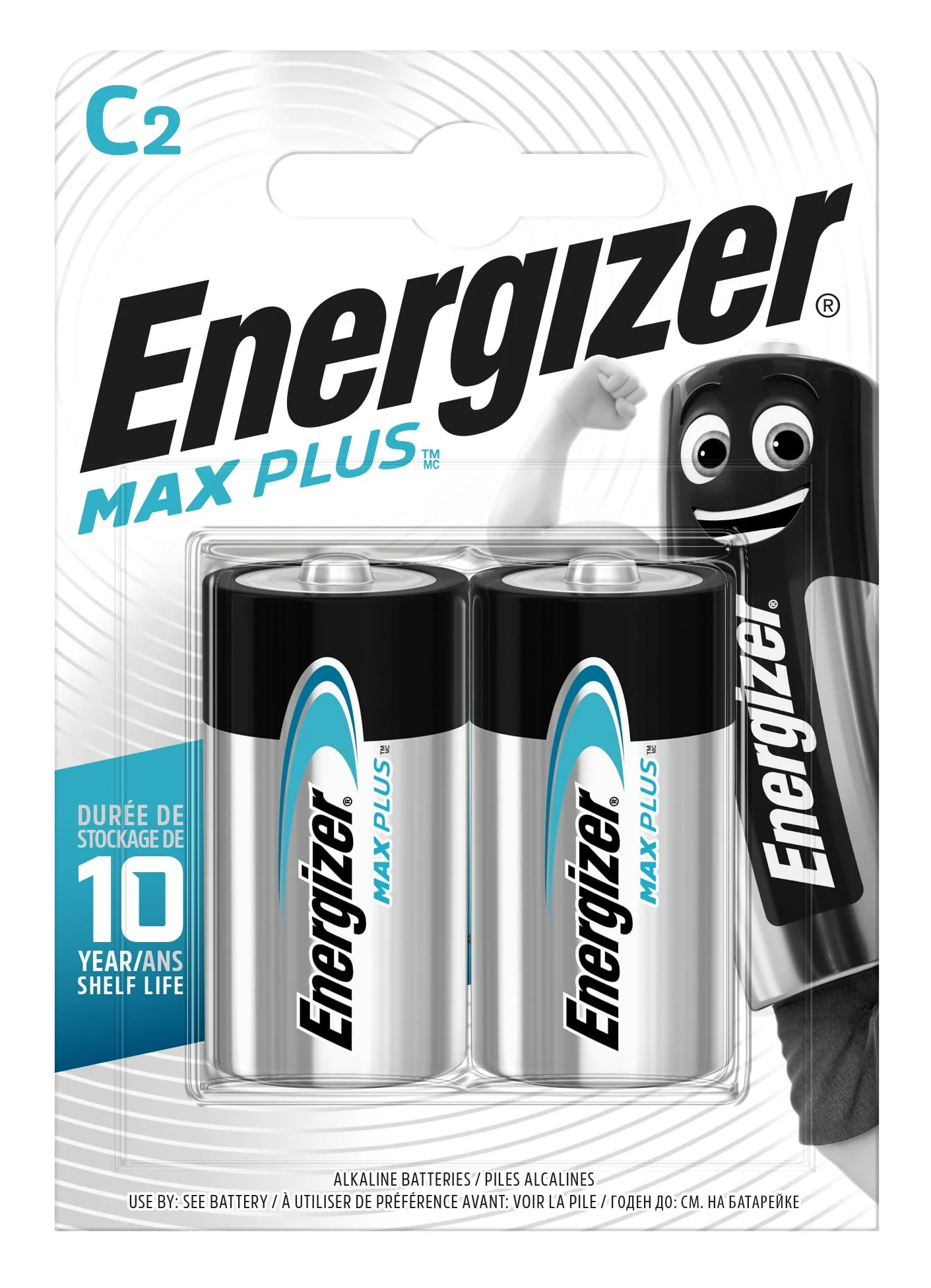 BATERIJAS ENERGIZER MAX PLUS C B2 ALK.
