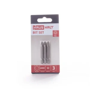 SCREWDRIVER TIP PZ2X50MM 3PCS