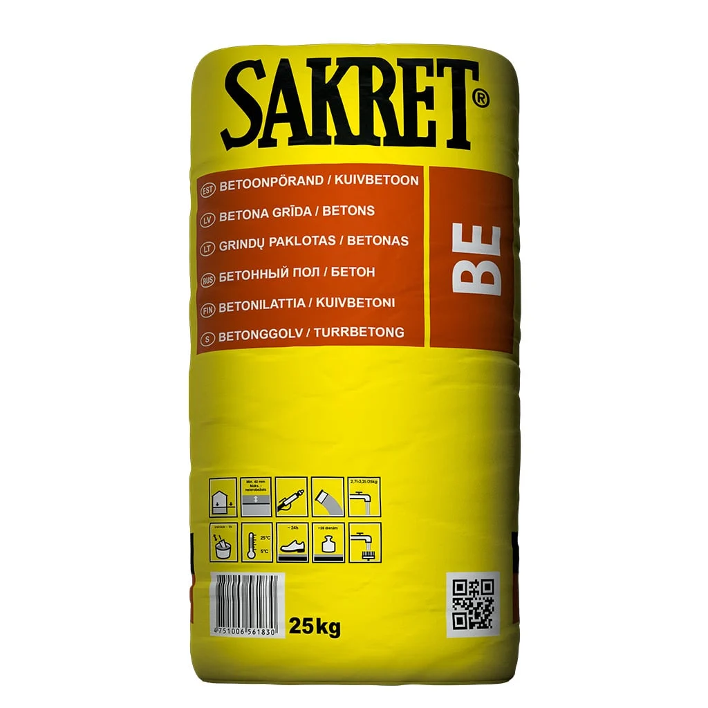 BETONS/KLONS SAKRET BE 25KG