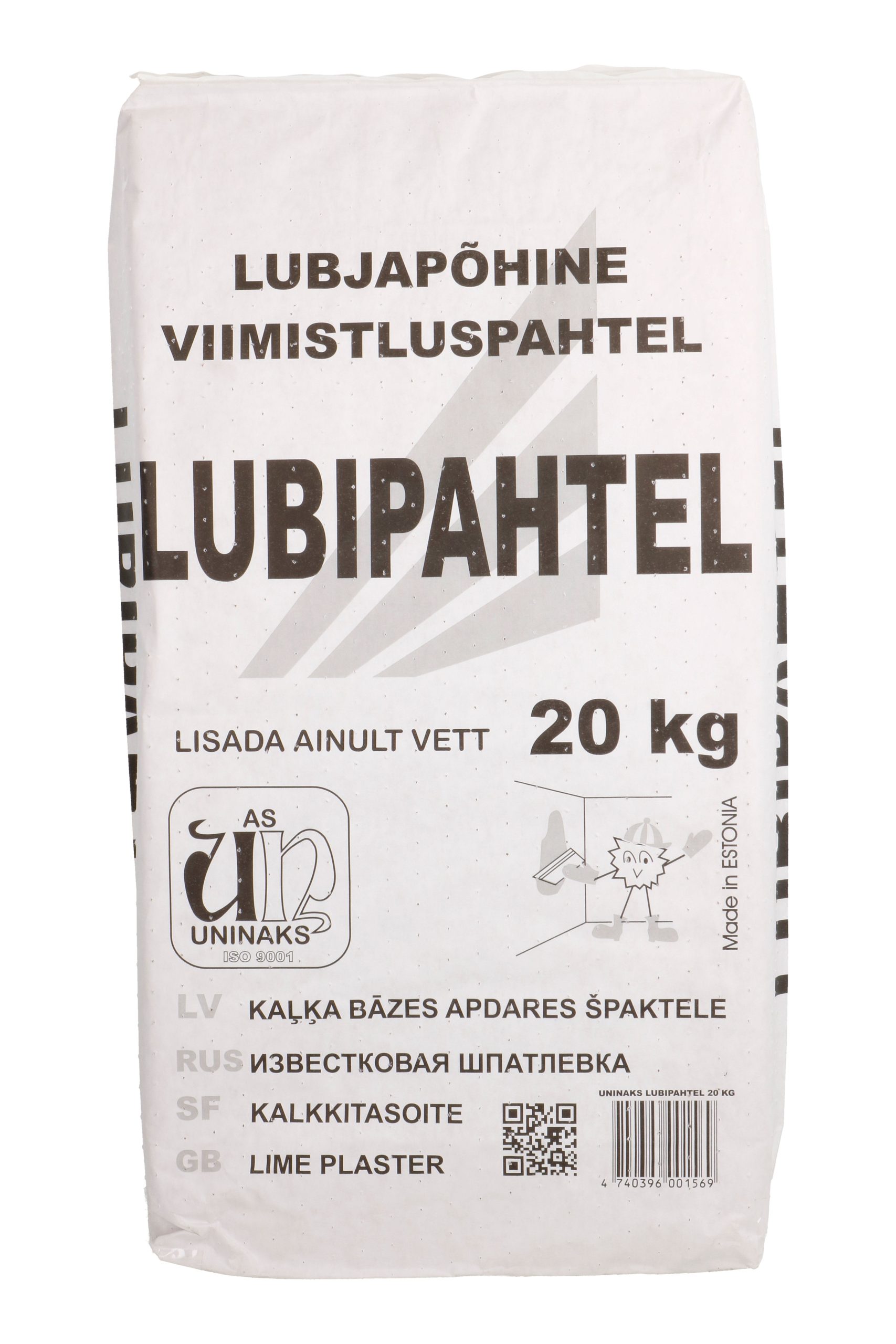 NOB-ŠPAKTELE KAĻĶA LUBIPAHTEL 20KG