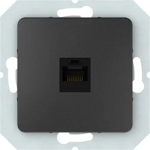 COMPUTER SOCKET KLRJ45-15E2-02 BLACK
