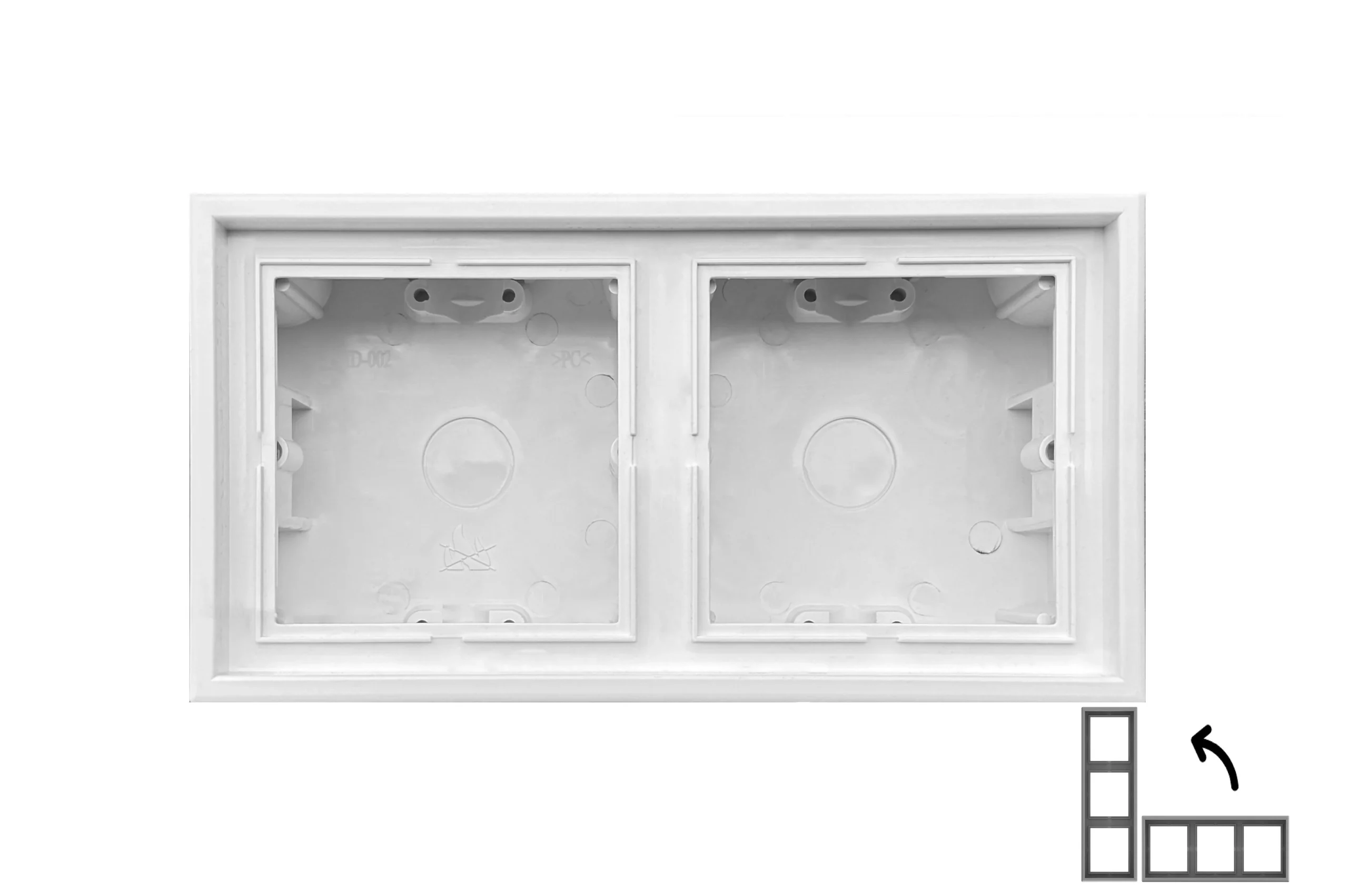 FRAME PMD-002.M/WM 2PL MODERN WHITE