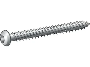 SCREW FOR CONCRETE 6.3X60 ZN 100PCS.