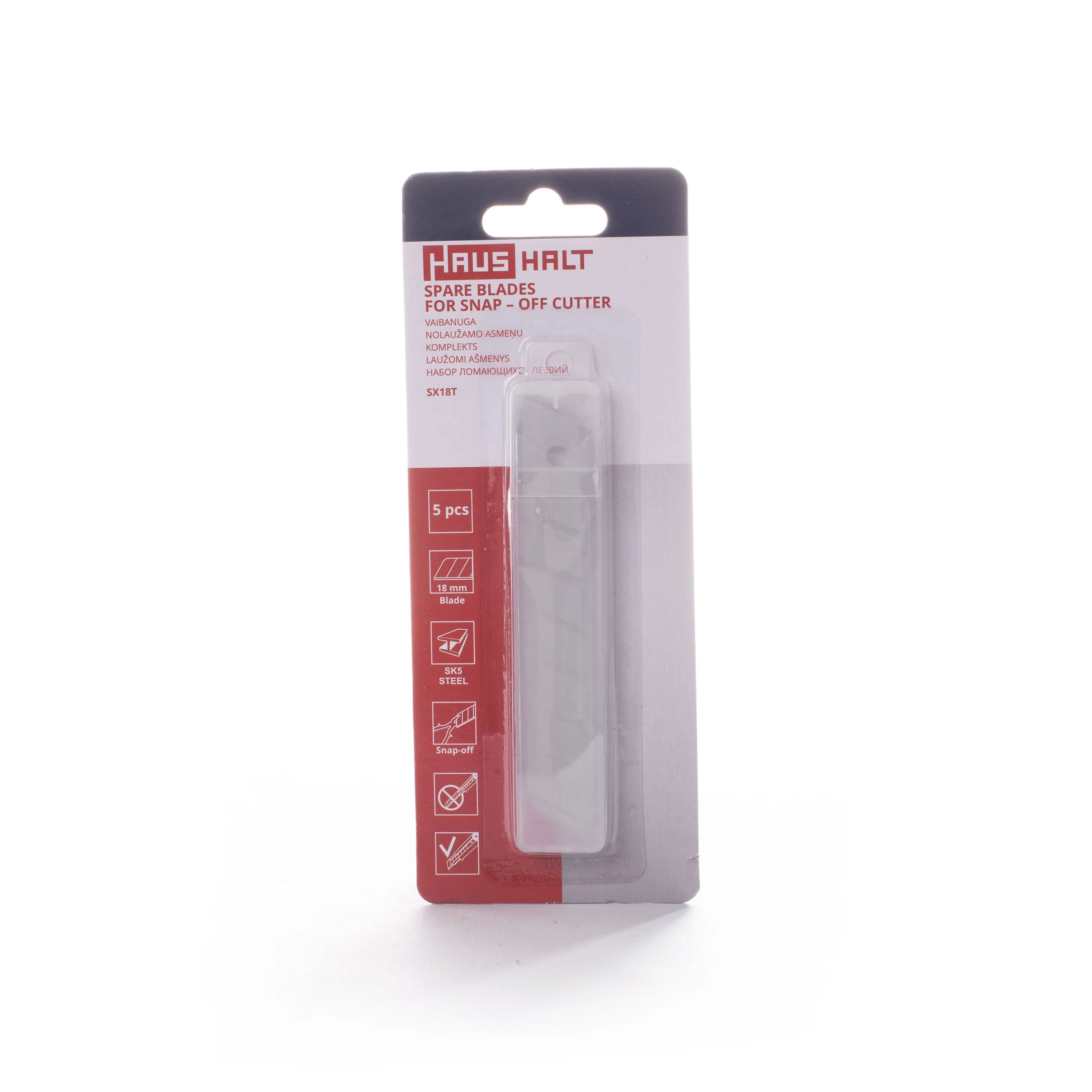 BREAKING BLADES SX18T 18MM 5PCS