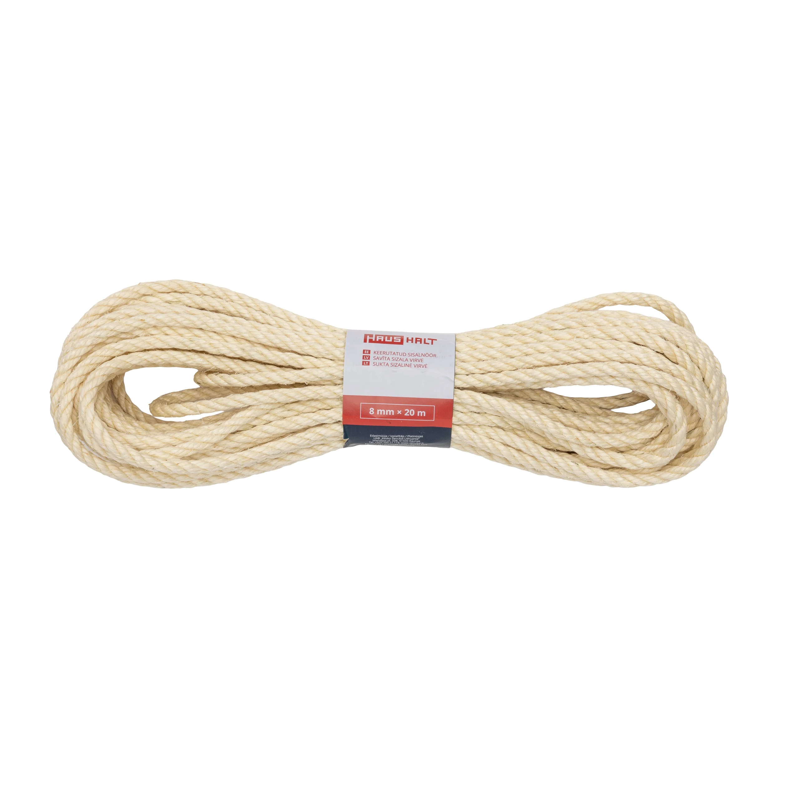 SISAL ROPE 8 MM 20 M